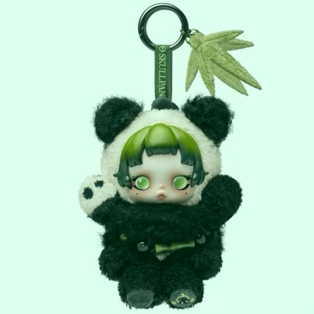 POP MART SKULLPANDA Lazy Panda Plush Doll Pendant NWT Sealed Authentic